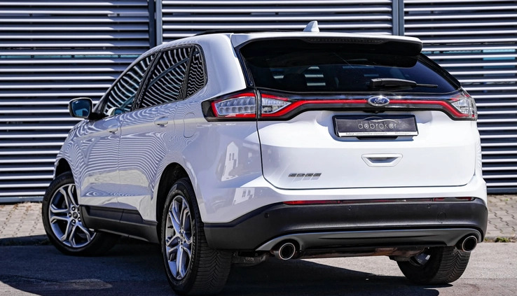Ford EDGE cena 89900 przebieg: 123624, rok produkcji 2017 z Bieruń małe 667